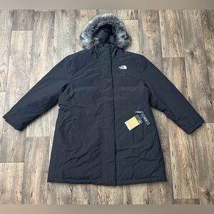 The North Face Arctic 600 Dryvent Hooded Parka Women’s Size 3X Black Coat